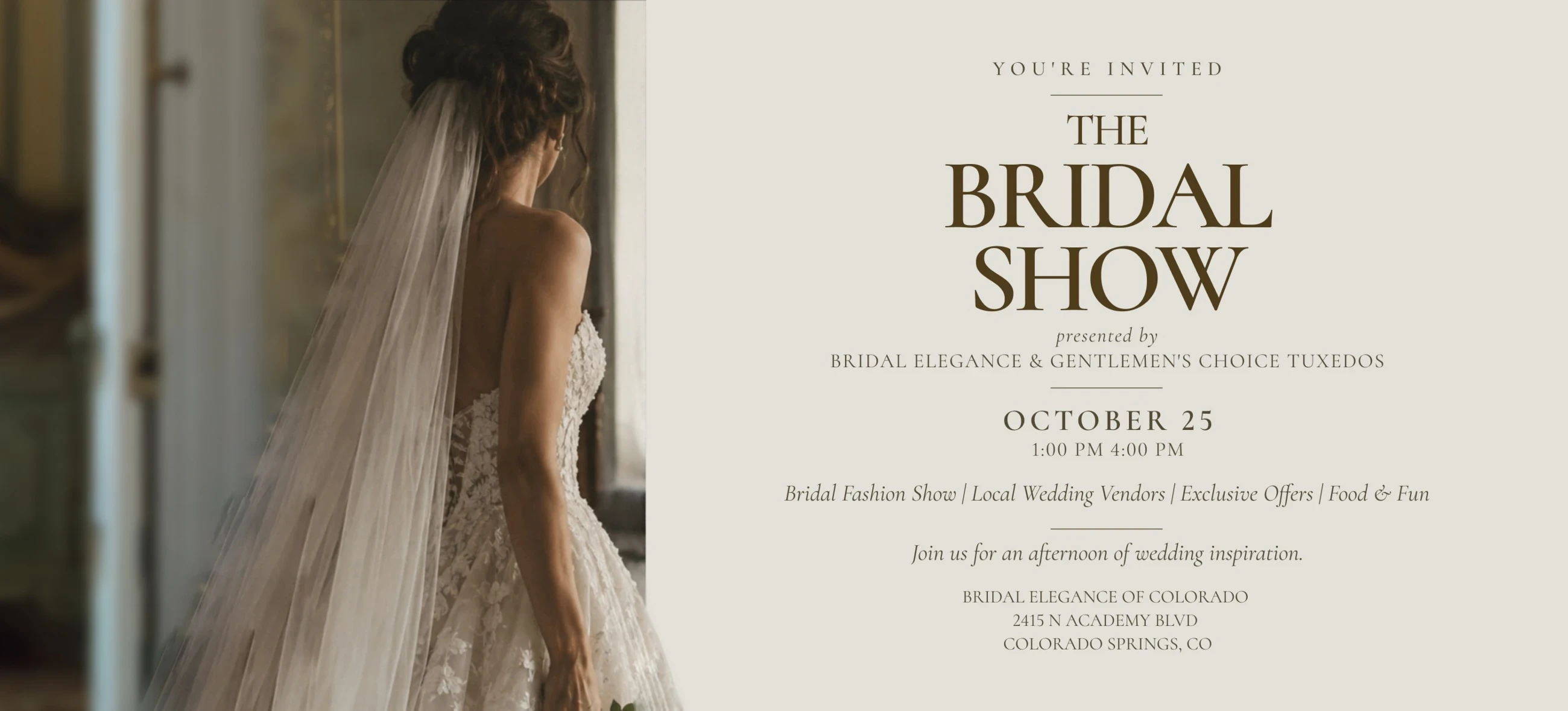 The Bridal Show Banner
