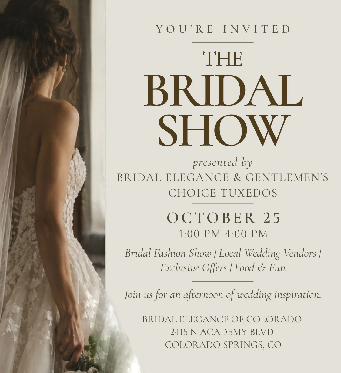 The Bridal Show Banner
